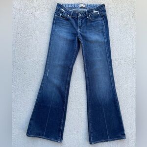 Paige Robertson Bootcut Jeans Women’s Size 29 Medium Wash Made in USA